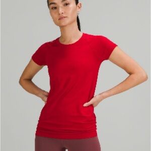 Lululemon Lunar New Year swiftly tech, with gold logo